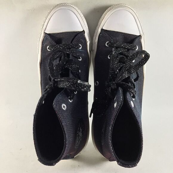 Converse chuck taylor all star womens shoes iridescent purple blue size 6 - Picture 4 of 8